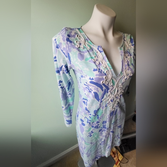 LILLY PULITZER Lillys Lilac Marina Dress size small - Picture 2 of 2